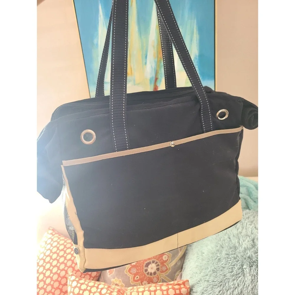 Dogo Big Black Tote Pet Carrier